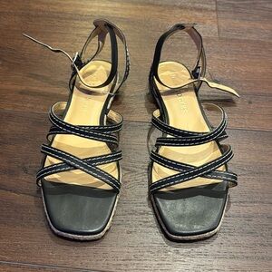 Jack Rogers NWOT Strappy Leather Sandals with ankle strap.